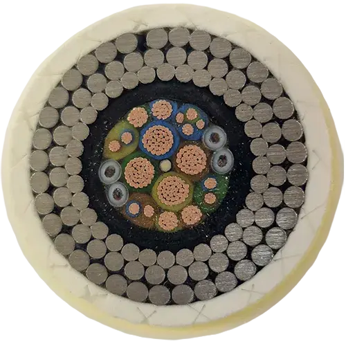 Defense - Variable depth sonar heavy tow cable