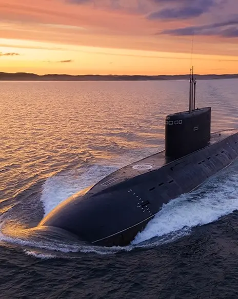 Neutrally buoyant cable for submarine - thumbnail